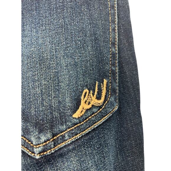 Express Women's Jeans Size 2R High Rise Legging Blue Stretch Skinny Leg Denim - Picture 6 of 14